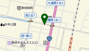 ノヴァ美容室の地図画像