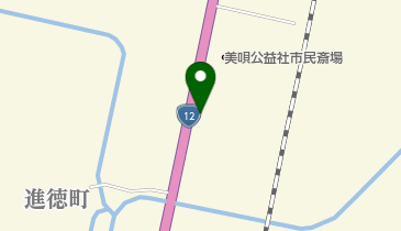 ウエダ理容室の地図画像