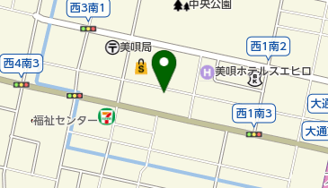 手打ちそば処まつきの地図画像