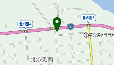 芦別鉱業株式会社の地図画像