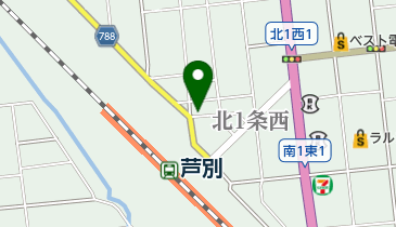 カール美容室の地図画像