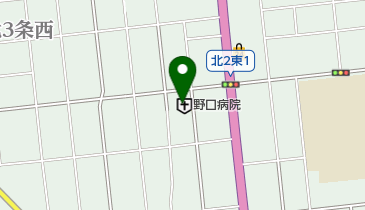 野口病院の地図画像