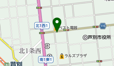 草別隆正堂の地図画像