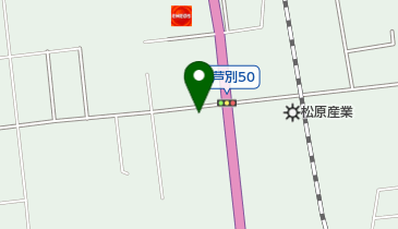 おしきり理容室の地図画像