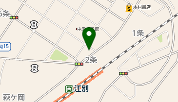 鍼灸・整骨健壮院江別の地図画像