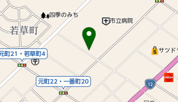 若草ピアノ教室の地図画像