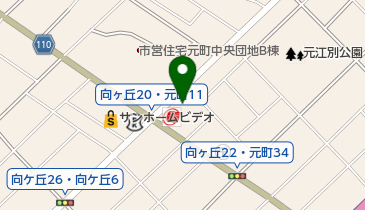 リビングショップやまもとの地図画像