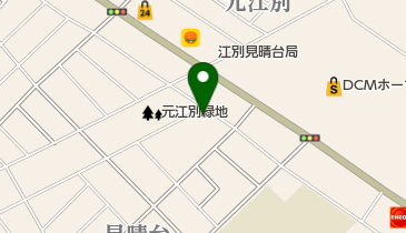 髪工房の地図画像