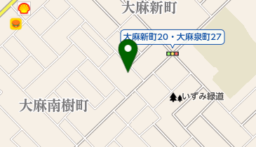 ポピー江別支部の地図画像