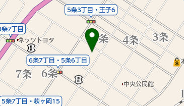 日本キリスト教団 江別教会の地図画像