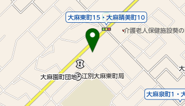 菊池青果店の地図画像