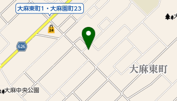 東町整骨院の地図画像