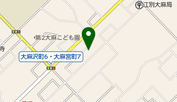 山中整骨院の地図画像