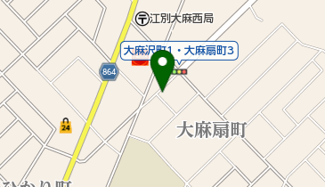 ふじ園の地図画像