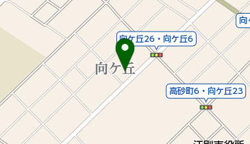 松下鍼灸院の地図画像