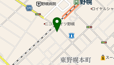 美容室インディヴィの地図画像