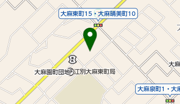 大麻ジュニアクラブの地図画像