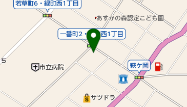 高橋薬局本店の地図画像
