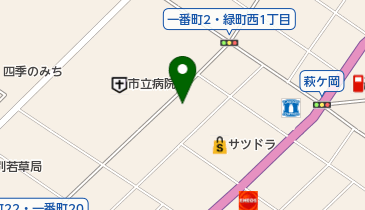 わかくさ薬局の地図画像