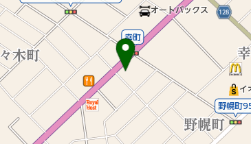 わだ理容院の地図画像