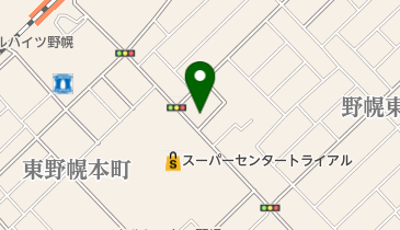 カットショップパパス野幌東町店の地図画像
