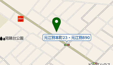 ヘアーサロン髪切屋の地図画像