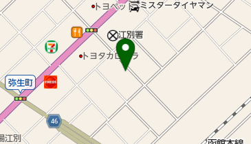 モリ理容の地図画像