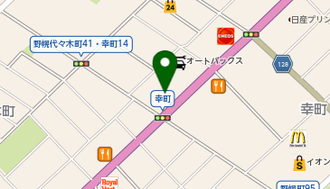 理容プラージュ江別店の地図画像