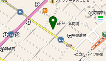 生ラムジンギスカンの店兵屋の地図画像