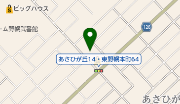 紅来中華飯店の地図画像