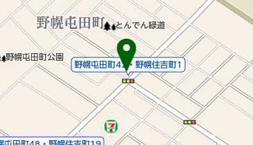 柳華亭ラーメンの地図画像