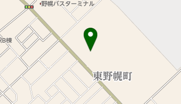 江別市役所 教育部 東野幌体育館の地図画像