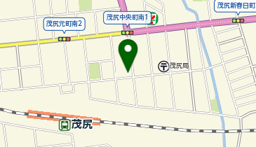 焼肉の滝本の地図画像