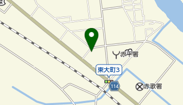 ハッピー理容院の地図画像