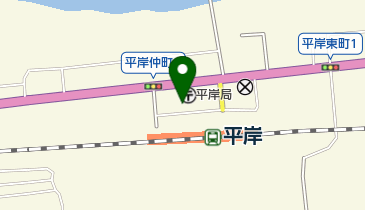 宮下理容院の地図画像