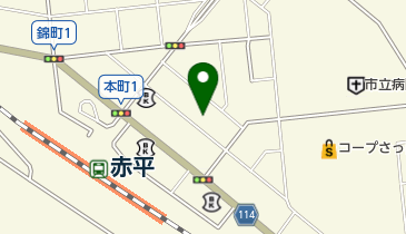 八千代寿司の地図画像