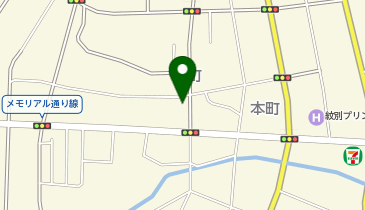 ビデオ家電サービスの地図画像