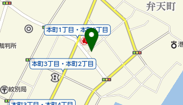 山田クリーニング店の地図画像