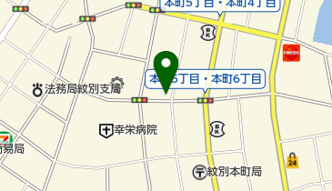 ナミ美容室の地図画像