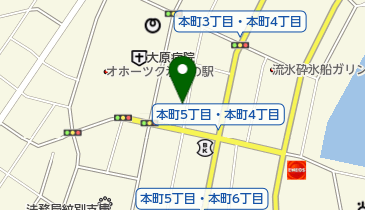 美容室ゴールの地図画像