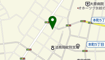 モダン美容室の地図画像