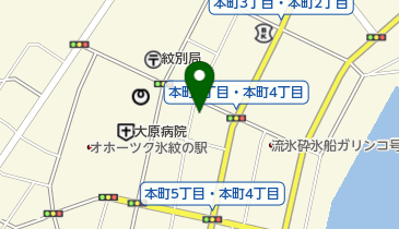 アクサ生命保険株式会社紋別分室の地図画像