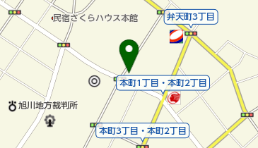 いわま理容の地図画像