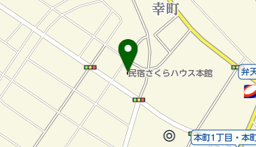 ペンションさくらハウスの地図画像