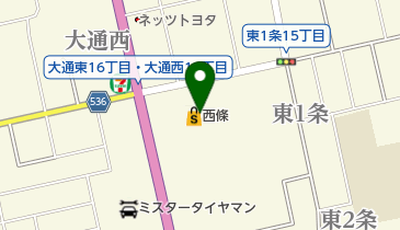 ヘアーステージ・ビバの地図画像