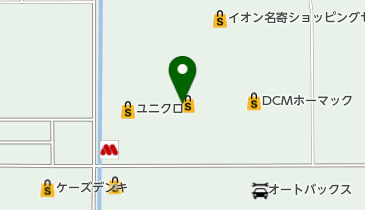 ラッキークリーニングの地図画像