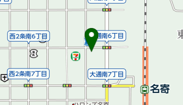名寄新聞中央販売所の地図画像