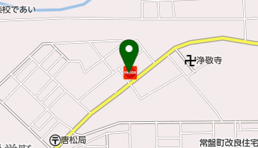 三笠燃料株式会社唐松給油所の地図画像