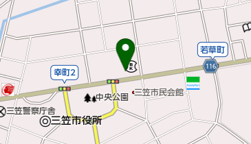 北出靴店の地図画像