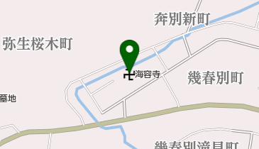 海容寺の地図画像